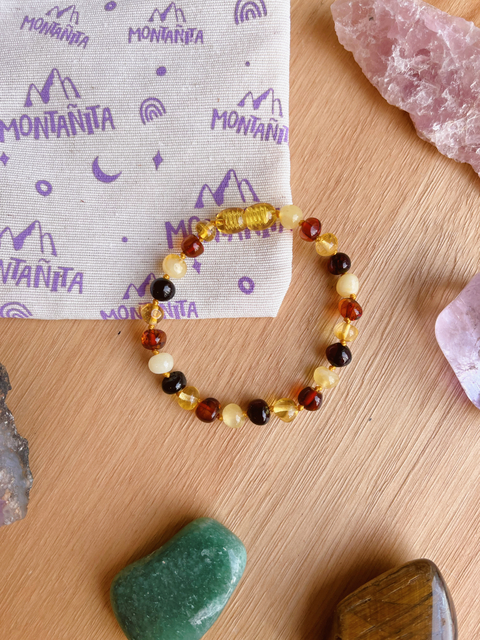 Pulsera Ámbar Multicolor - comprar online