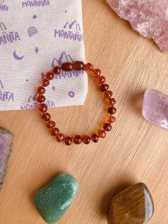 Pulsera Ámbar Cognac