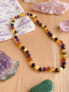 Ámbar Multicolor con Amatista - comprar online