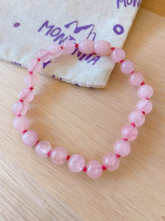 Pulsera Estrella Fugaz Cuarzo Rosa - comprar online