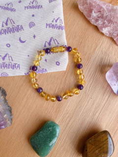 Pulsera Brote Amatista