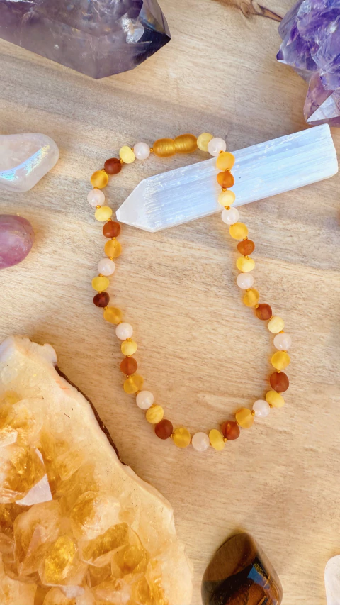 Collar Raíz Cuarzo Rosa - buy online