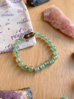 Pulsera Cuarzo Verde Bienestar - comprar online