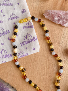 Ámbar Multicolor con Aguamarina en internet