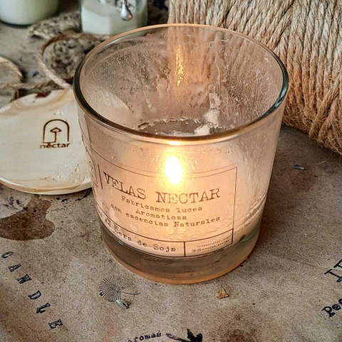 VELA DE CERA SOJA "FOLK"