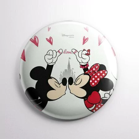 Minnie E Mickey - Boton Button
