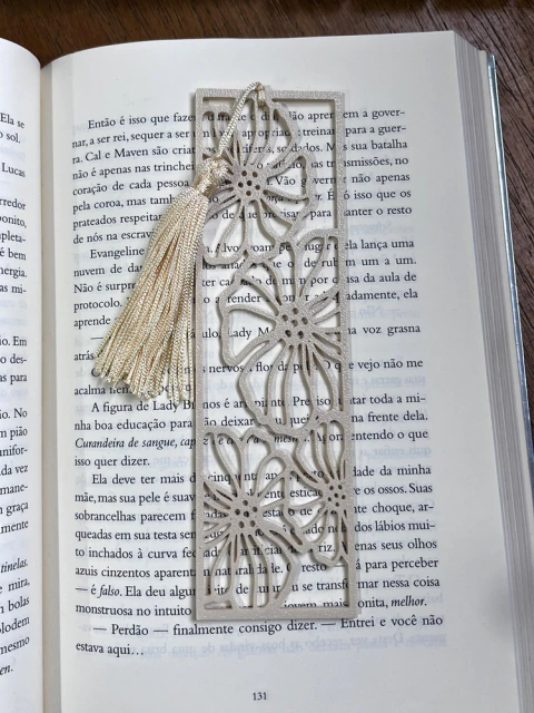 Marca Pagina 3d - Floral - comprar online
