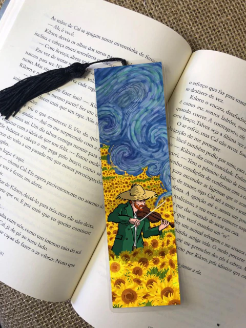 Marca Página Plastificado - Van Gogh