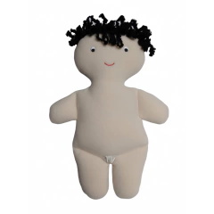 BEBOTE DE TELA - Muñeco Bebe - La ovejita negra juguetes