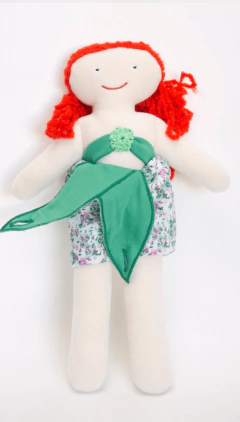 Sirena - Muñeca de tela - La ovejita negra juguetes