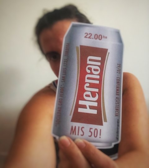 INVITACION IMPRESA CERVEZAS