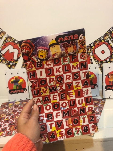 JUEGO IMANTADO ABECEDARIO PERSONALIZADO POR CANTIDAD