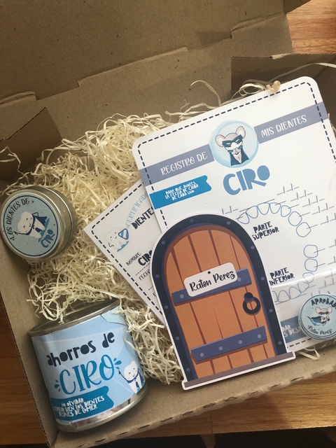 KIT DEL RATON PEREZ PERSONALIZADO