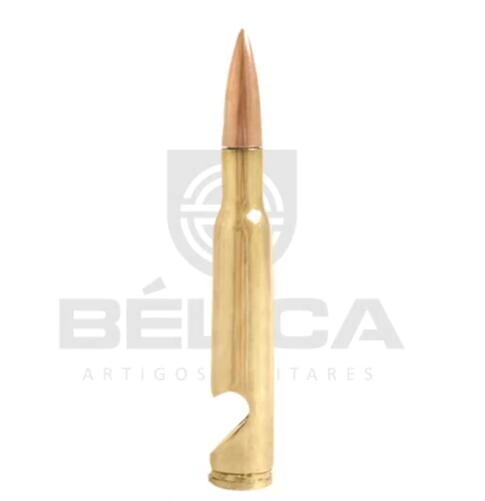 Abridor de Garrafa Bélica .50 - Dourado