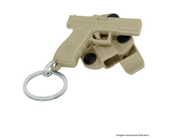 Chaveiro Holster Coyote - Bélica