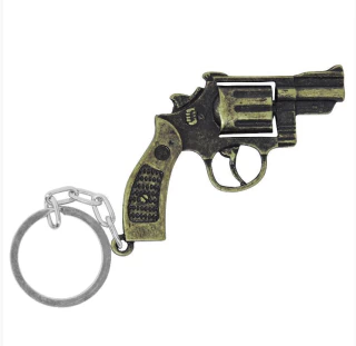 Chaveiro Revolver 38