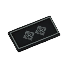 Divisa Emborrachada PM 1º Tenente - Bélica