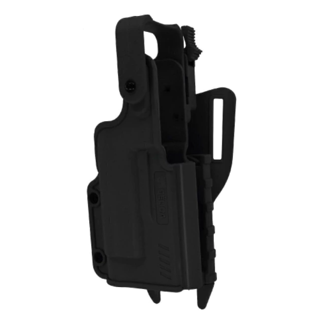 Coldre Bélica Black Light com Adaptador Speed - Cintura - Preto