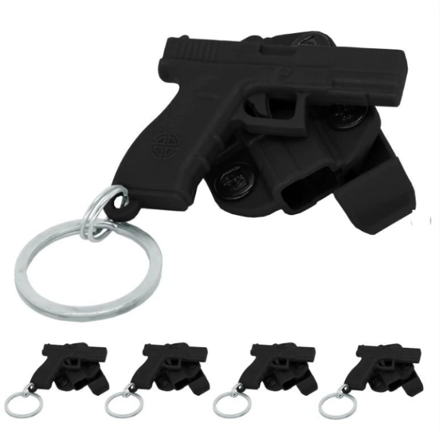 Chaveiro Holster Preto - Bélica