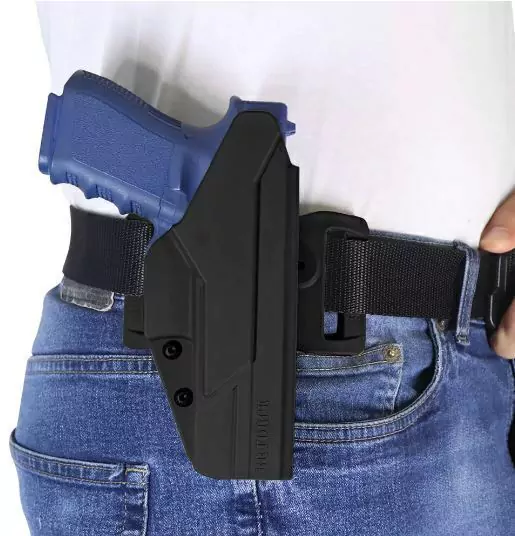 Coldre Owb Destro Brforce Golias Para Glock Standard/Compact Preto