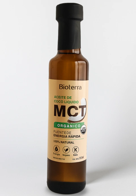 Aceite Mct Orgánico Natural 250ml - comprar online