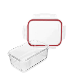 Pote De Vidro De 330ml da Bolsa Térmica Iron Gym Bag Premium Rosê