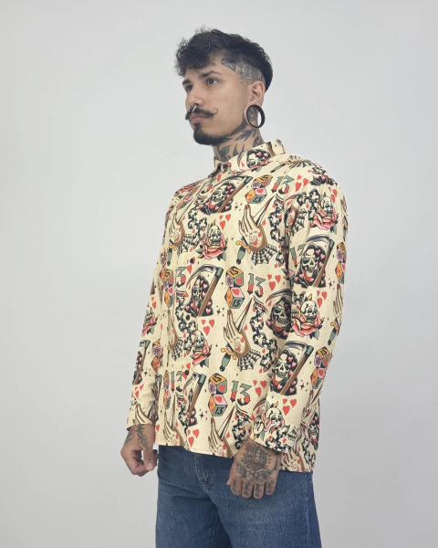 CAMISA TRADI PARKA 13 MANGA LARGA - comprar online