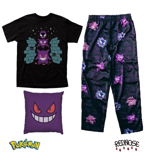 PIJAMA INVIERNO GHOST MODE POKEMON