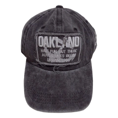 Gorra Oakland Negro
