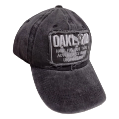 Gorra Oakland Negro - comprar online