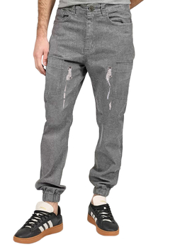 Jean Jogger Cargo Cooper Gris