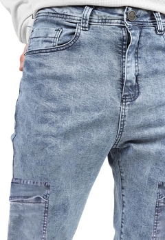 Jean Jogger Cargo Lubek Azul en internet