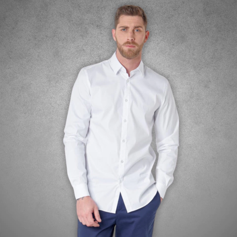 Camisa Rouge Blanca - comprar online