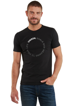 Remera Meanig Negro - comprar online