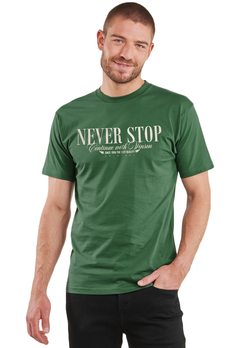 Remera Stop Verde - comprar online