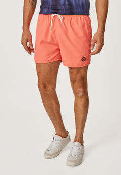 Short de Baño Splash Coral