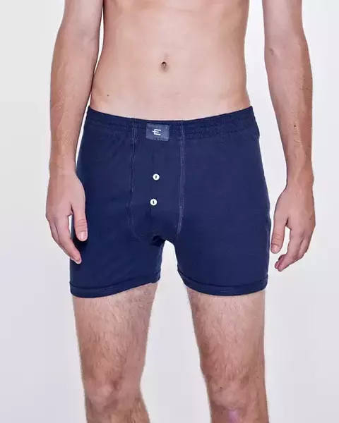 Pack Por Mayor 6 Boxer Eyelit Algodón Con Bragueta Abertura Boton Hombre Art.395