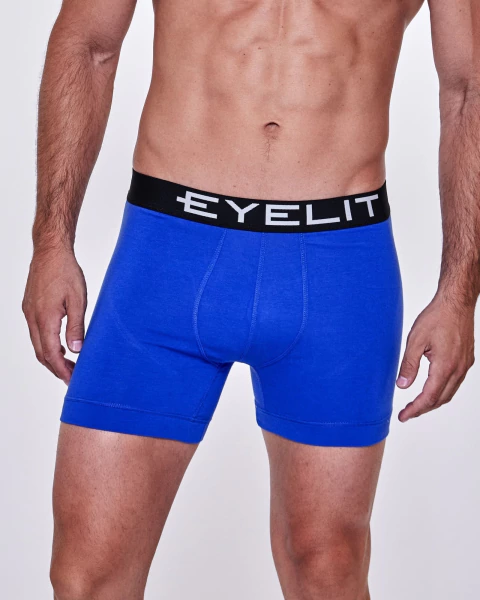 Pack 3 Boxer Eyelit Algodon y Lycra Pierna Media Con Elastico Exterior Art.594
