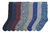 Pack Por Mayor 6 Medias Floyd Algodón Liso Media Caña Vestir Casual Hombre Art.1419