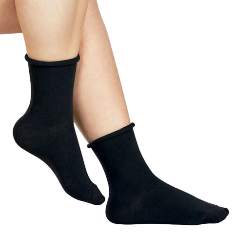 Medias Lupo Algodón Puño Sin Elastico Puño Soft Mujer Art.1275