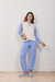 Pijama Manga Larga Jaia Con Cartera Algodon Modal Invierno Mujer Art.24029 - tienda online