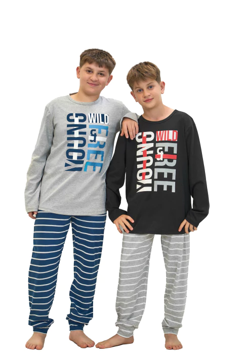 LIQUIDACIÓN Pijama Lencatex Manga Larga Algodon Estampado T4-16 Nene Art.24912