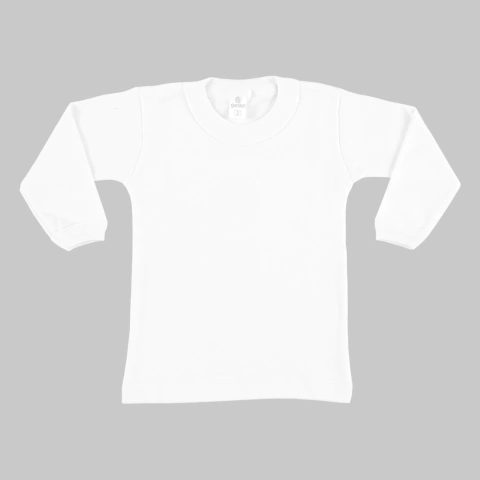 Pack 3 Camiseta Gamise Manga Larga Algodón Interlock T2-8 Niños Art.430