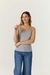 LIQUIDACION Musculosa Bretel Fino Tres Ases Algodón Ribb Mujer Art.4003 - tienda online