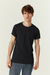 Pack 3 Camisetas Negras Tres Ases Manga Corta Algodón Fina Hombre Art.77 - tienda online