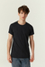 Imagen de Pack 3 Camisetas Negras Tres Ases Manga Corta Algodón Fina Hombre Art.77
