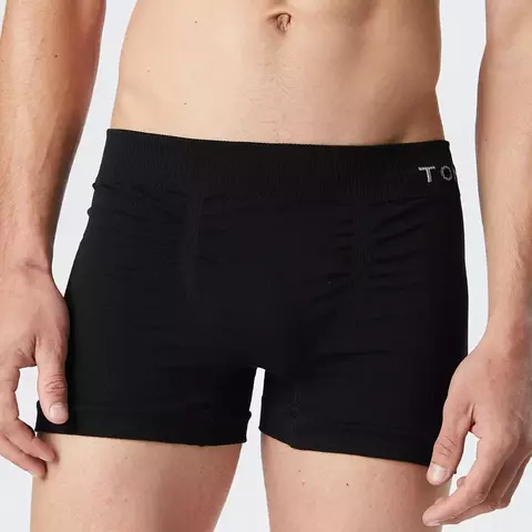 Pack 3 Boxer Tom Algodon y Lycra Sin Costura Pierna Media Hombre Art.5114