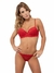 Conjunto Cocot Puntilla Lycra Push Up y Tanga Regulable Art.5936