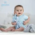 Pack 3 Body Gamise Manga Corta 100% Algodón Liso Verano Bebe Art.5006-5007