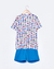 Pijama Manga Corta Avengers Marvel Oficial Verano Nene Art.80844
